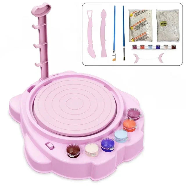 Kinds Potter Set™ - Création en Argile - Ensemble de poterie pour enfants