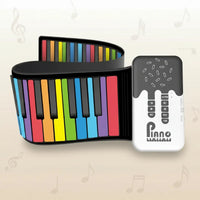 Thumbnail for Roll-up Piano Keyboard – Créatif et éducatif – Piano pliable