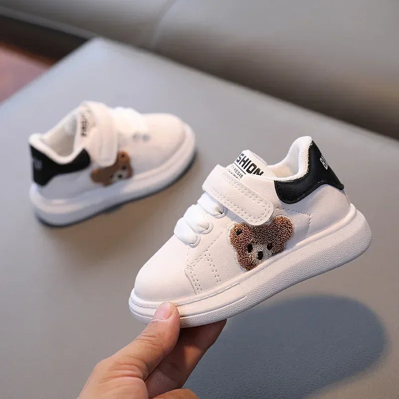 Bear Sneakers – Confort et mignon – Baskets « Ourson » pour enfants