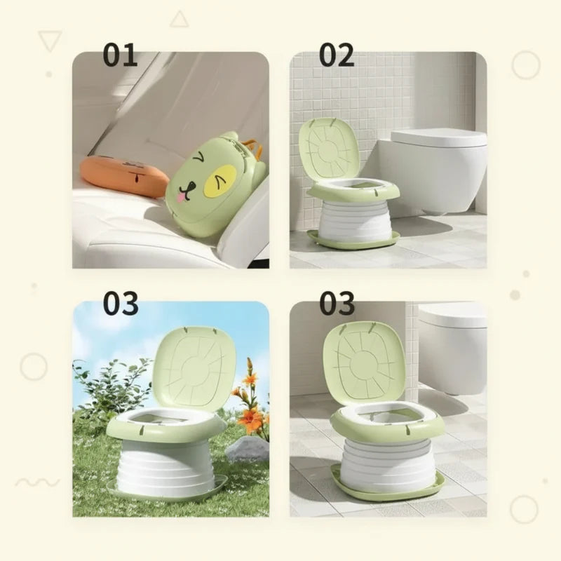 TravelPotty – Compact et hygiénique – Toilettes portables pour enfants
