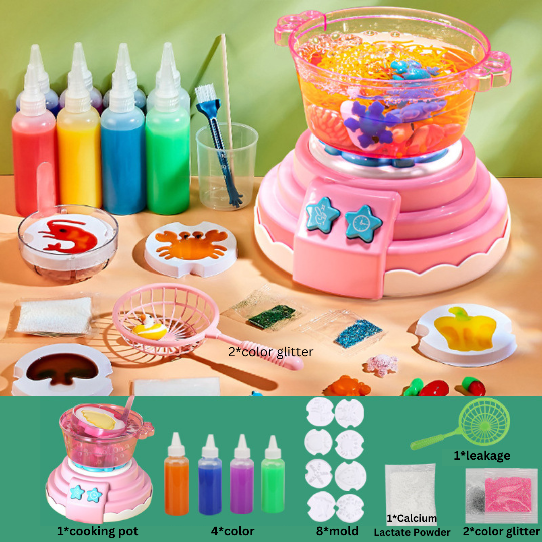 Hotpot Play™ - Créer des figurines 3D uniques - Kit de bricolage