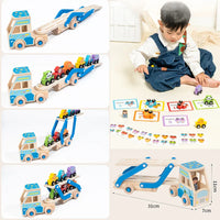 Thumbnail for CargoMatch – Créatif et éducatif – Camion en bois