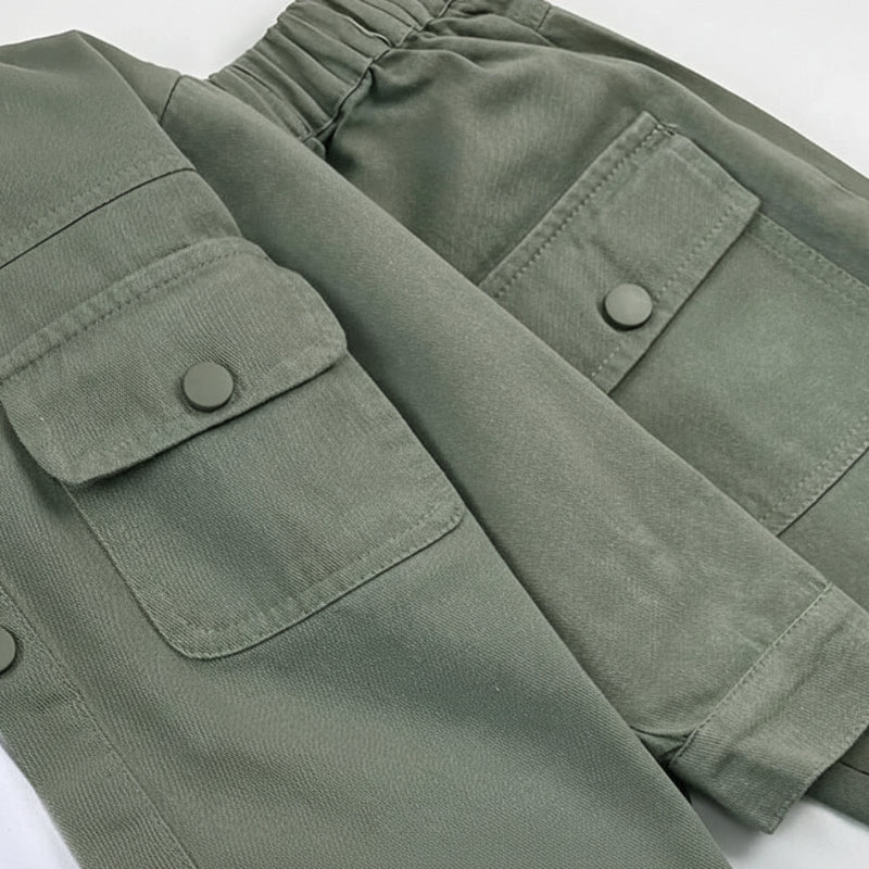 Boys Fashion – Tendance et confort – Ensemble cargo pour garçons
