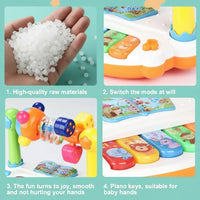 Thumbnail for SmartSound – Musique et lumière – Piano jouet pivotant