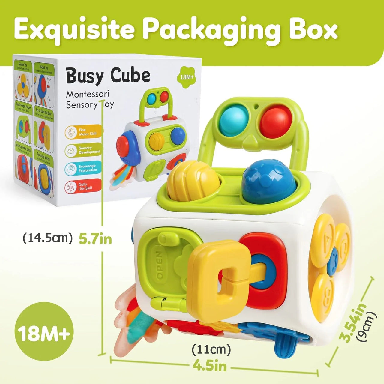 Exploring Cube™ - Découverte ludique - Cube de découverte
