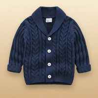 Thumbnail for CozyCub – Confortable et tendance – Cardigan tricoté pour enfant