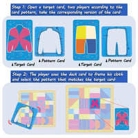Thumbnail for Tailor Master™ – Entraîner la coordination des mains et des yeux – Jeu de cartes Tailleur
