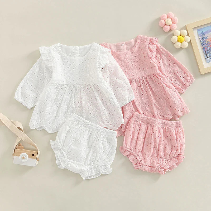 Mini Fashion™ – Colorée et classique – Ensemble en coton pour fille