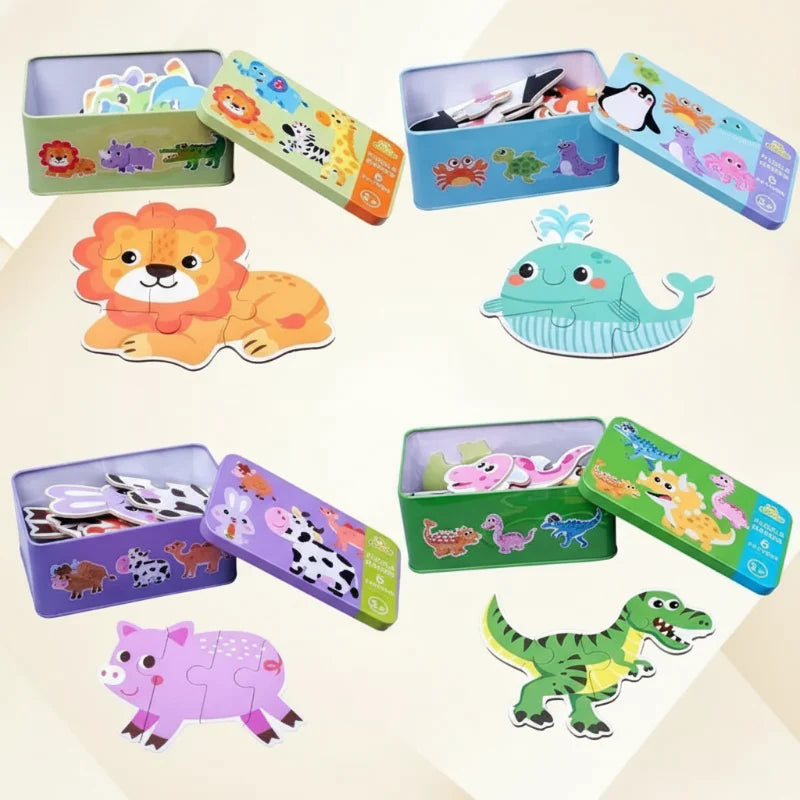 BrainBox – Apprendre & Jouer – Puzzle en bois 3D