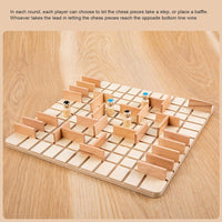 Thumbnail for Wooden Chess Puzzle Game – Stratégie et réflexion – Jeu de société