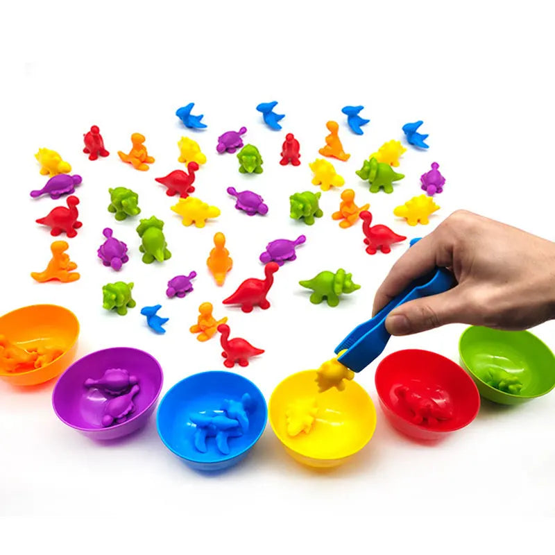 Rainbow Teddy Bears Toys™ - Éducatif et créatif - Oursons à compter arc-en-ciel