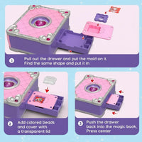Thumbnail for CharmLab – Ludique et créatif – Kit de bricolage pour créer des autocollants 3D et des bijoux