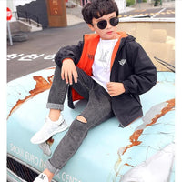 Thumbnail for Reversible Kids Jacket – Imperméable et coupe-vent – Veste légère