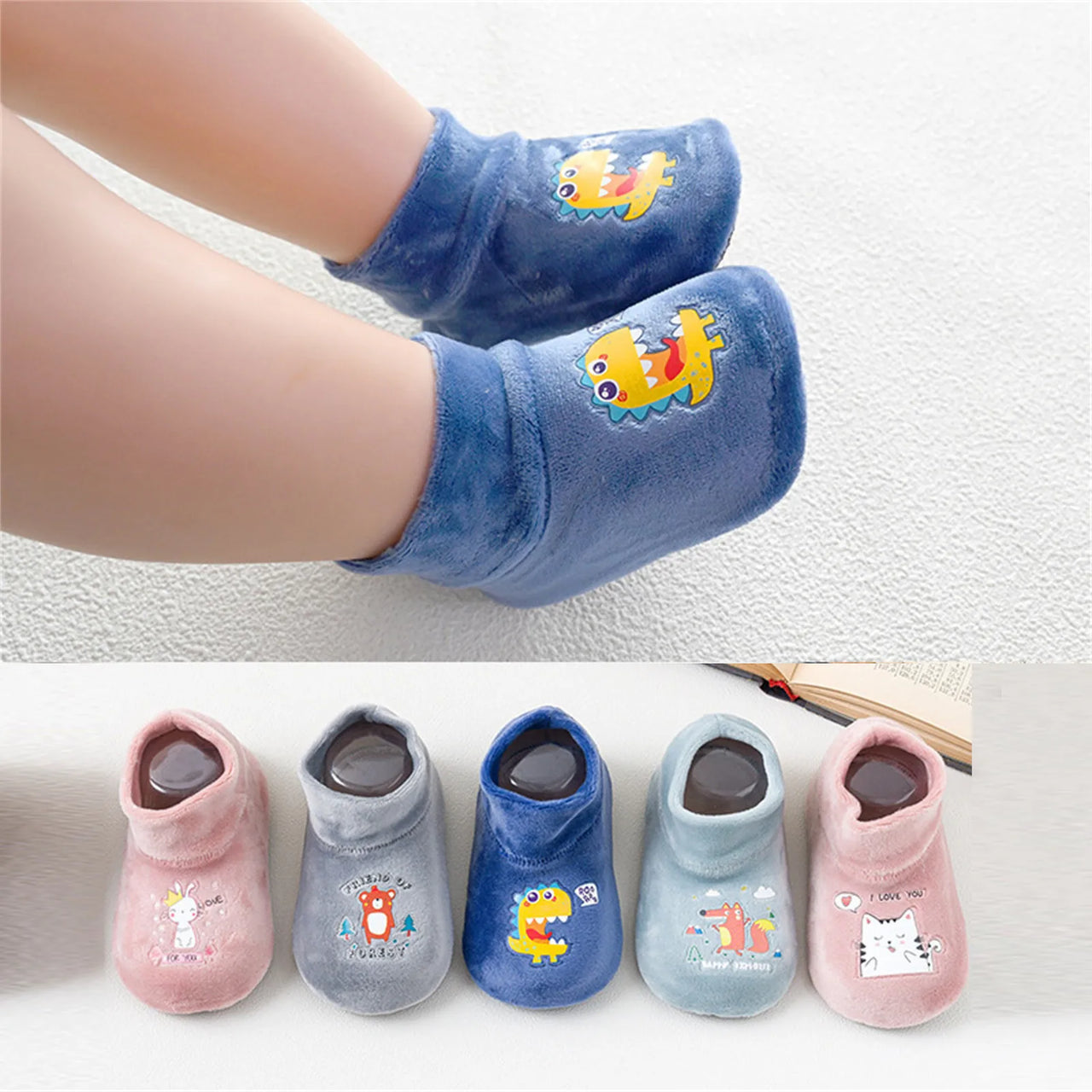 Mini Fashion™ - Chaussons Antidérapants pour Enfants