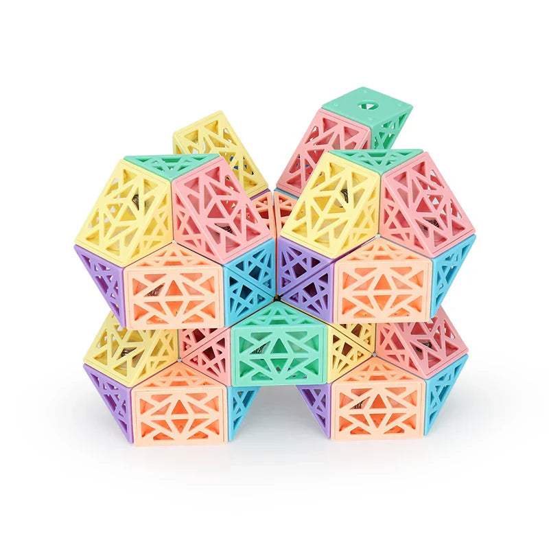 Snake Cube Set™ - Construire, tourner et explorer - Jeu de blocs de construction