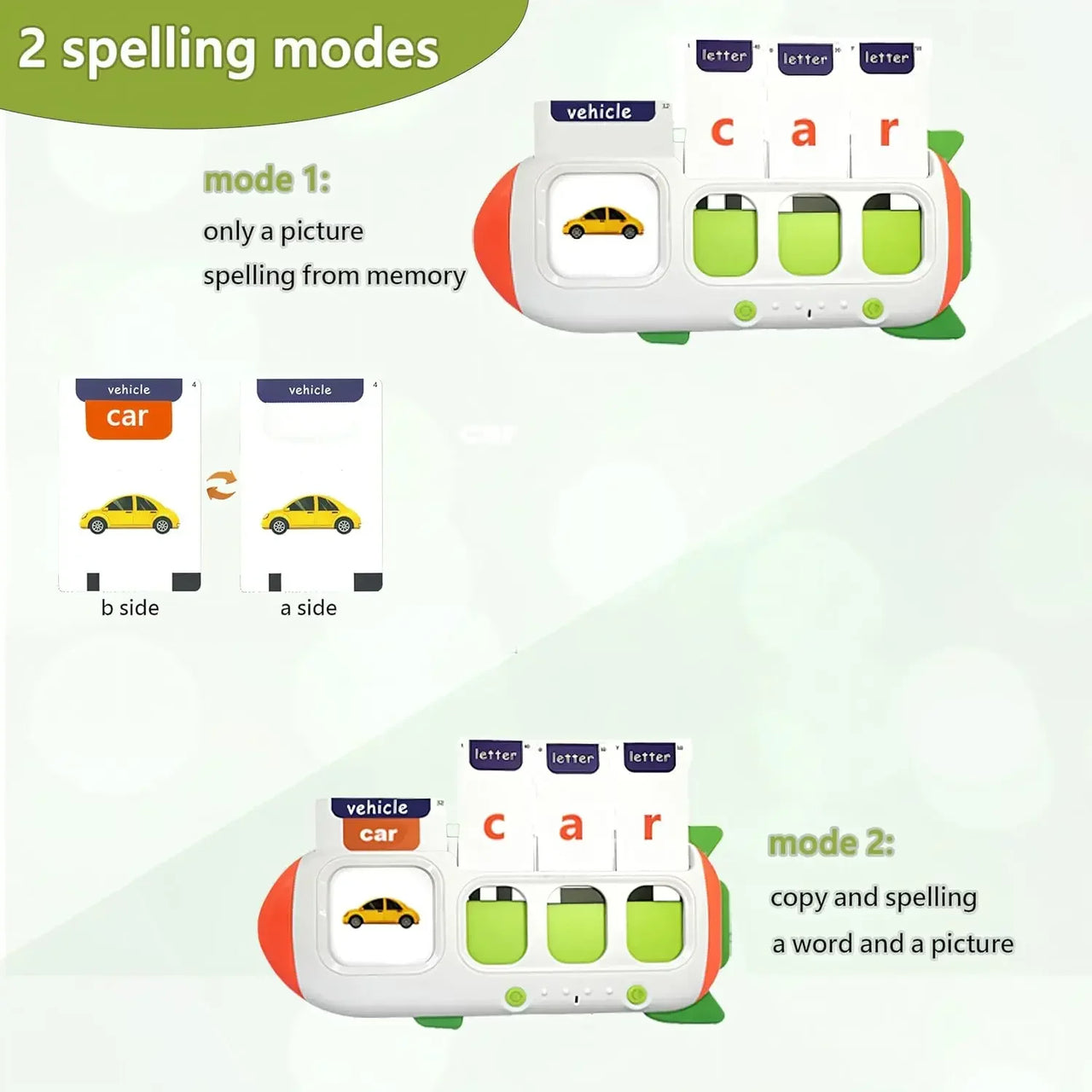 SmartKids – Apprendre des mots anglais – Machine à cartes éducative