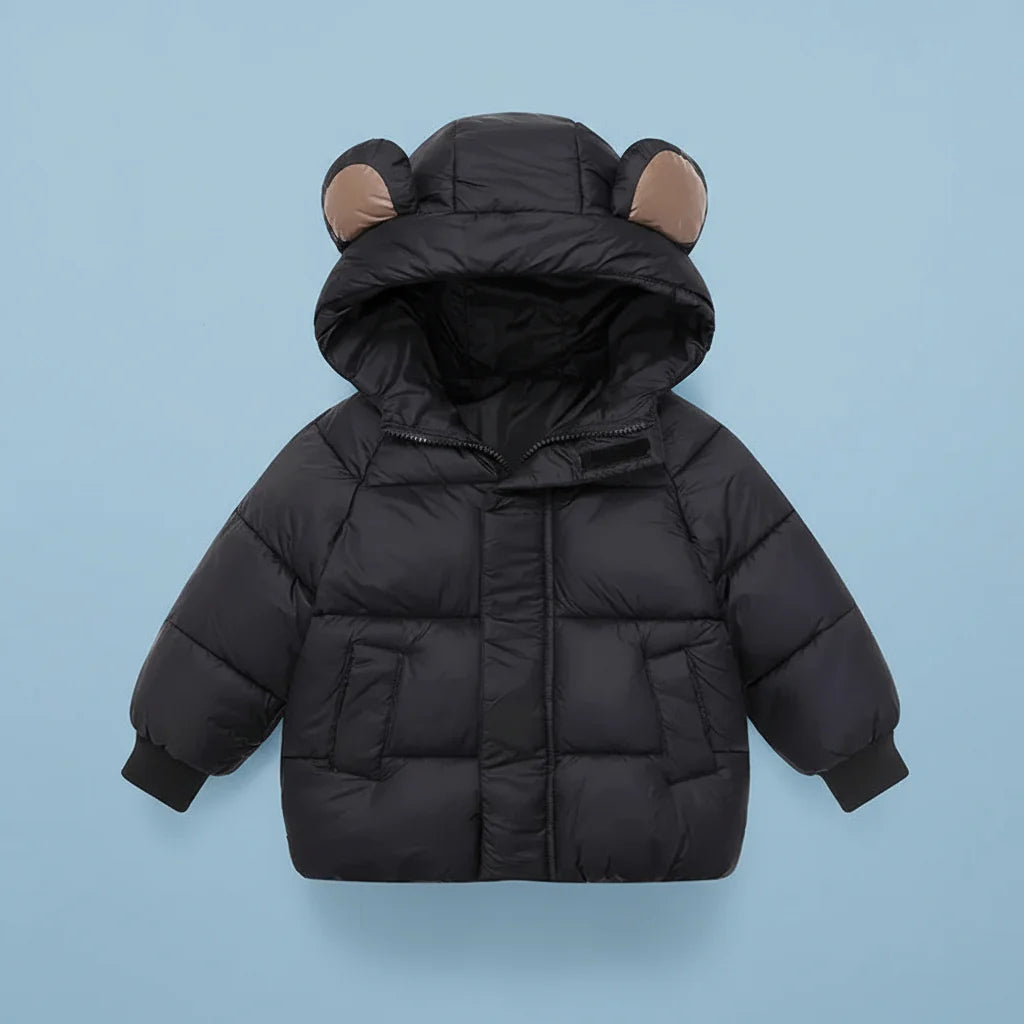 CozziBun – Chaud et mignon – Manteau d'hiver avec capuche