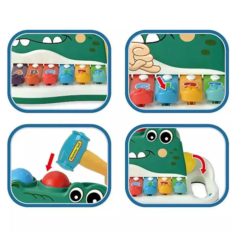 GatorBeats – Musical & Amusant – Marteau Xylophone Jouet