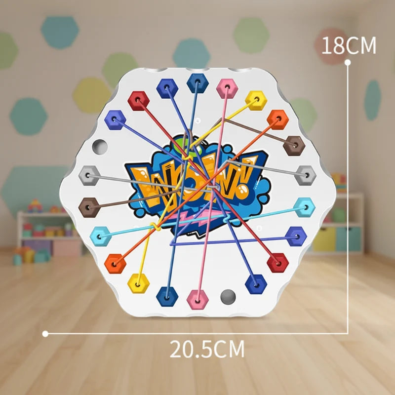 Color Rope Logic Game – Réflexion et interaction – Jeu de société