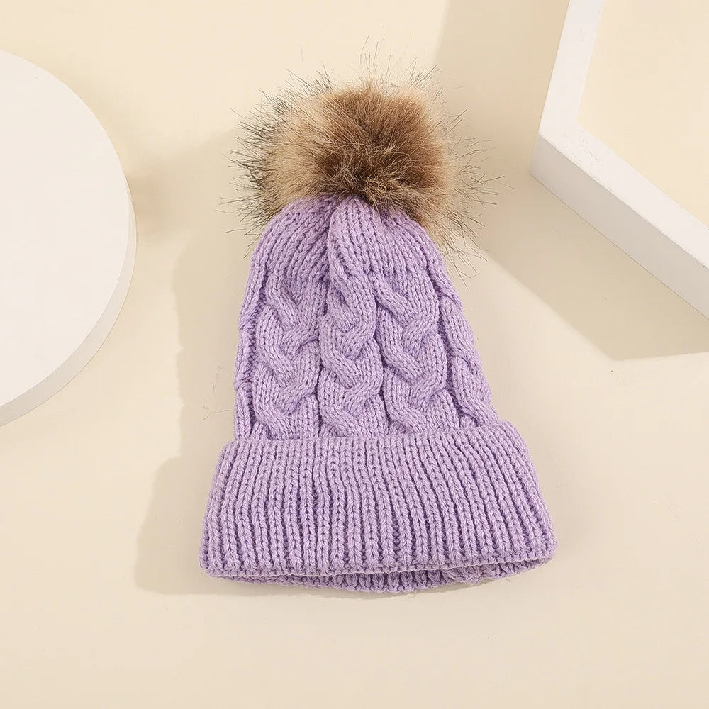 Mini Fashion™ - Police personnalisée - Chapeau avec pompon personnalisable