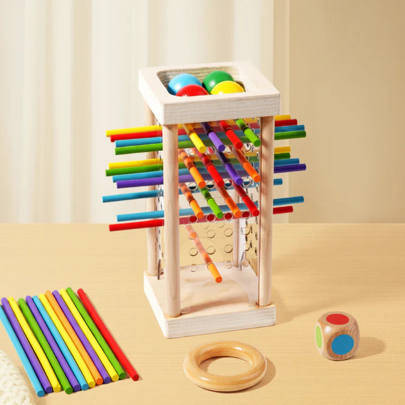 Wooden Stick Battle Game – Réflexion et interaction – Jeu de société stratégique