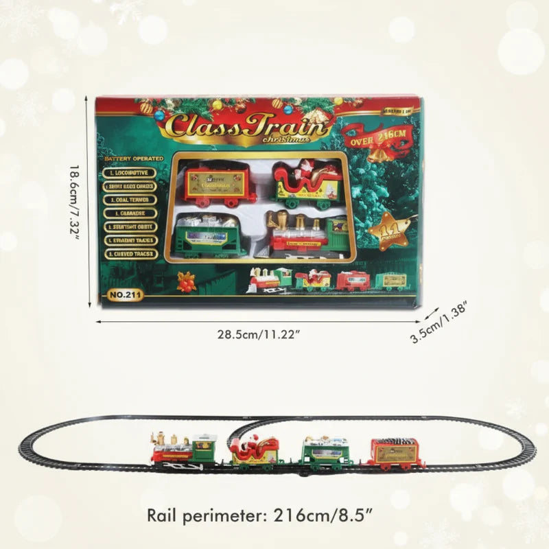 XmasTrain – Festif et amusant – Train électrique pour Noël