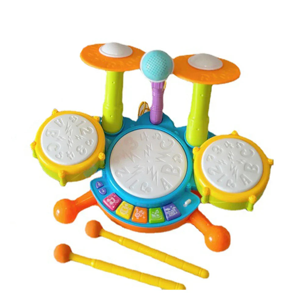 Kids Drumset™ - Initiation musicale pour petits - Batterie jouet