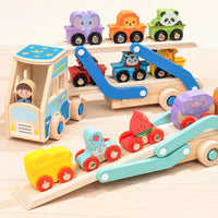 Thumbnail for CargoMatch – Créatif et éducatif – Camion en bois