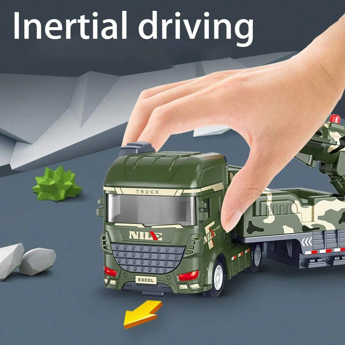 BattleTruck – Militaire et interactif – Camion militaire jouet