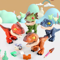 Thumbnail for Dinosaur Stationery Toy – Créatif et éducatif – Ensemble de bureau 5 en 1
