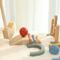 Thumbnail for Mini Golfers – Début des activités de plein air – Jeu de golf en bois