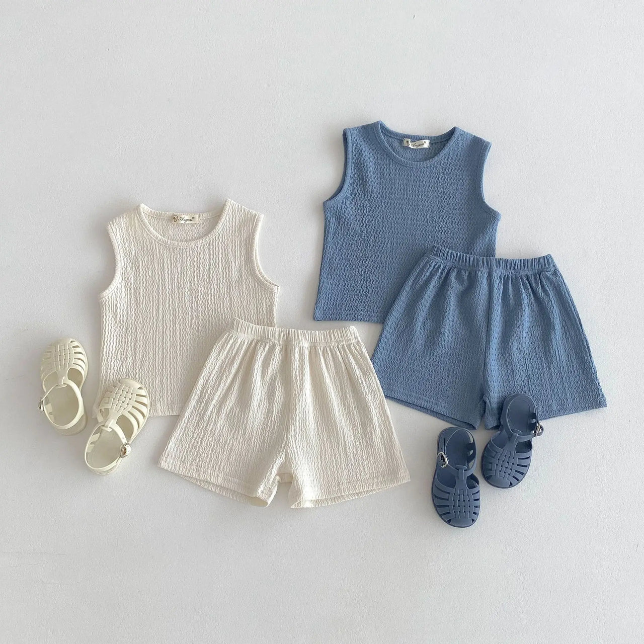 Mini Fashion™ - Libre et léger - Ensemble de robes en coton