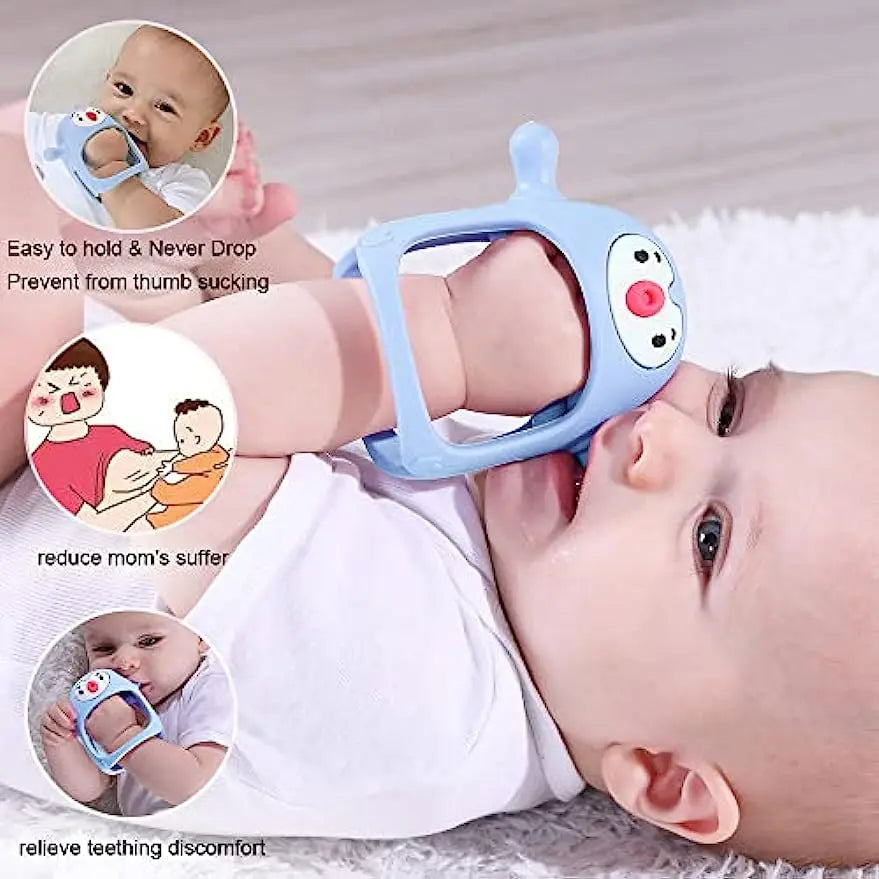 Penguin Teether™ - Apaisant pour les gencives - Anneau de dentition en silicone