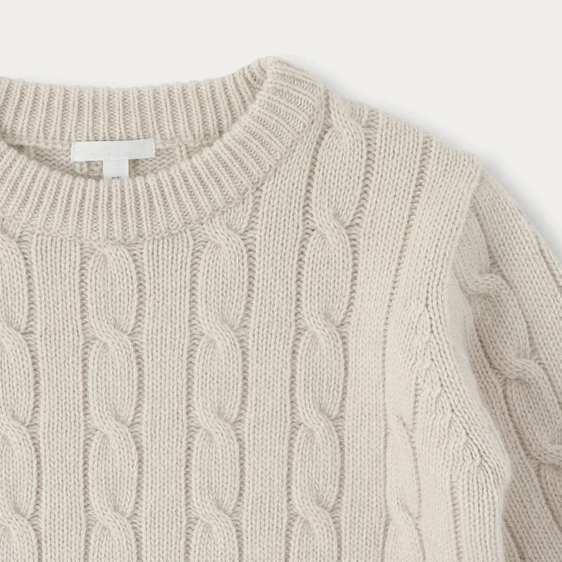 CozyWool – Chaud et confortable - Pull pour enfants en laine fine