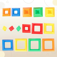Thumbnail for Pyramid Stacking Blocks – Motricité et créativité – Jeu de blocs à empiler