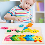 Woods - Puzzle pour enfants curieux - Puzzle d'animaux