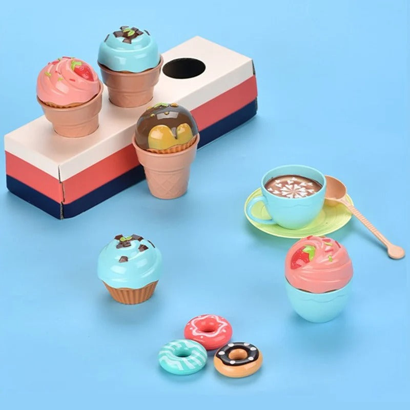 Ice Cream Maker Set™ - Petits Maîtres Glaciers - Ensemble de Jouets Machine à Glaces