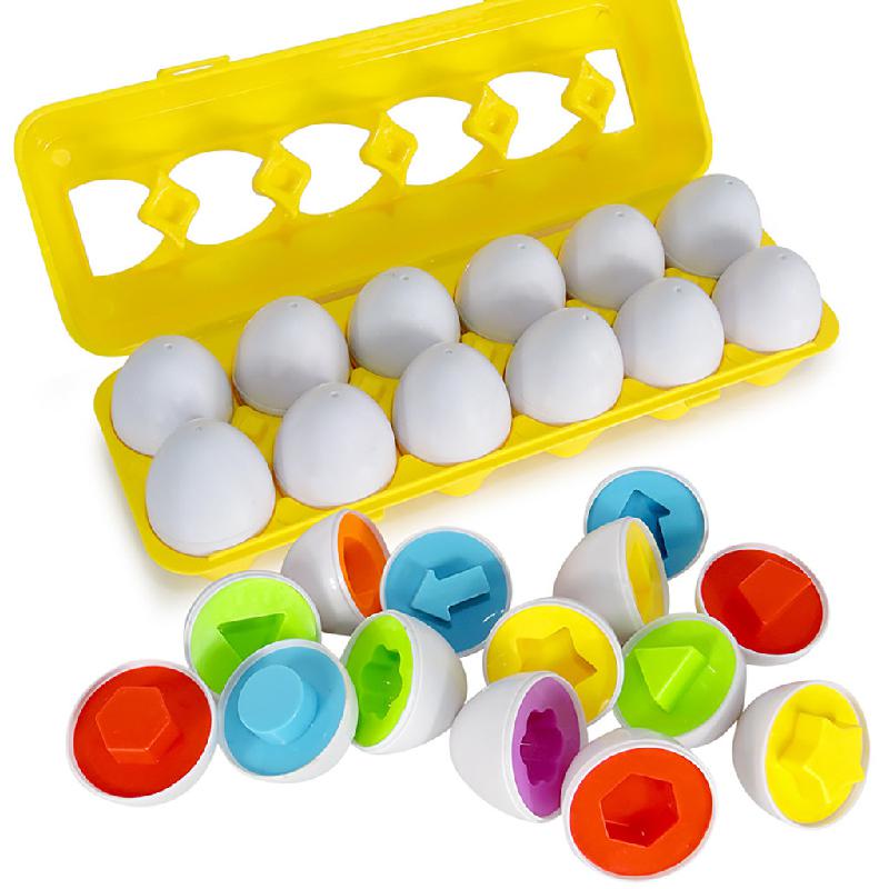 Egg Puzzle™ - Casse-tête pour les enfants - Jeu créatif de boîtes d'œufs