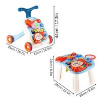 Thumbnail for Baby Walker – Sûr et interactif - Centre de jeux et d'entraînement à la marche 3 en 1 pour bébé