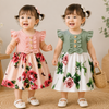 Garden Dress – Été & Fraîcheur – Robe à fleurs pour filles