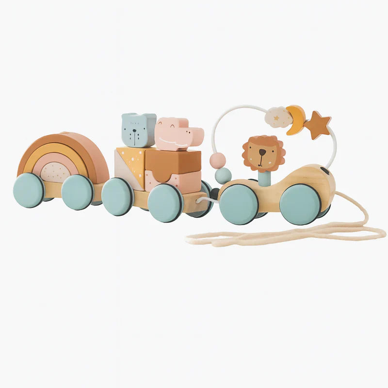 HappyTrain – Montessori & Fun – Train en bois