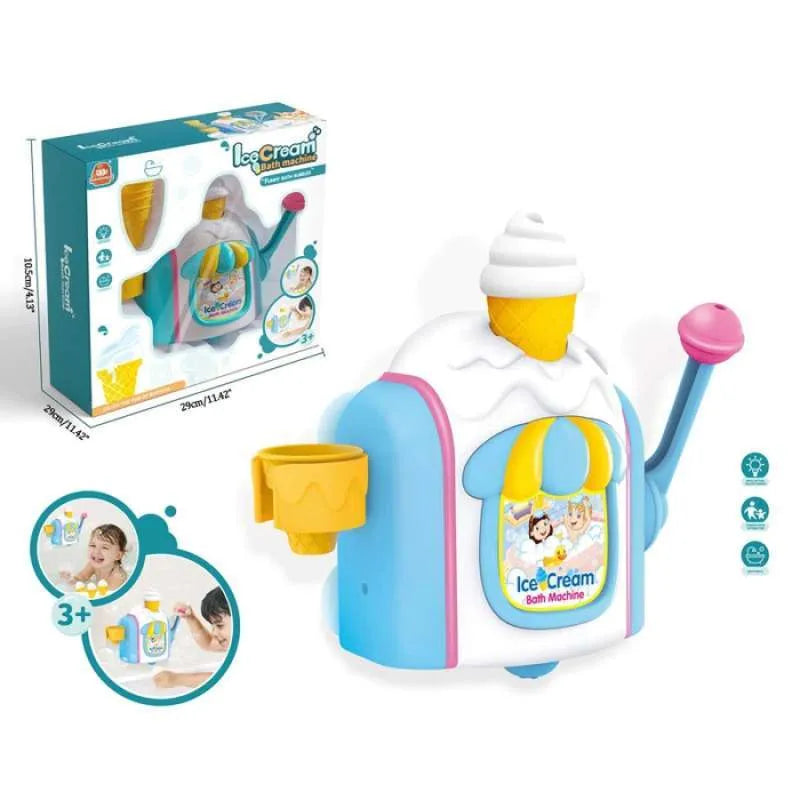 Ice Cream Bath Toy™ - Glaces en mousse - Jouet de bain avec pompe à savon