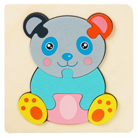 Thumbnail for 3D Wooden Puzzle™ - Jouer à l'aventure avec les animaux - Puzzle