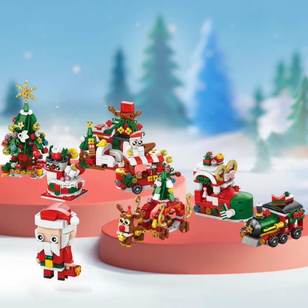 WinterBlocks – Noël & Fun – Jouets de construction sur le thème de Noël