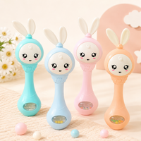 Thumbnail for Fun Animal Rattle – Joyeux et éducatif – Hochet pour bébé