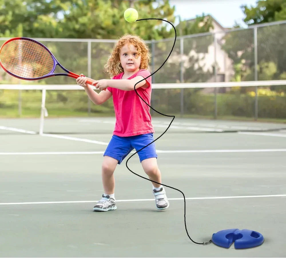 SoloServe – Indépendant et amusant – Système d'entraînement pour le tennis en extérieur