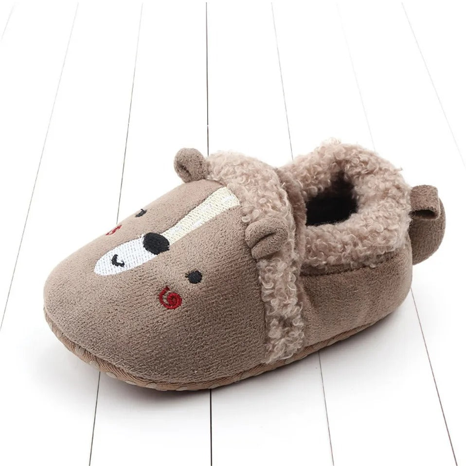 Mini Fashion™ - Animaux en peluche - Chaussons animaux pour tout-petits