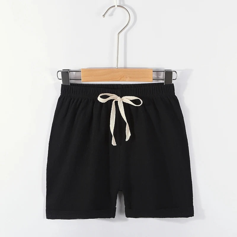 Mini Fashion™ - Tissu à séchage rapide - Short en coton et lin