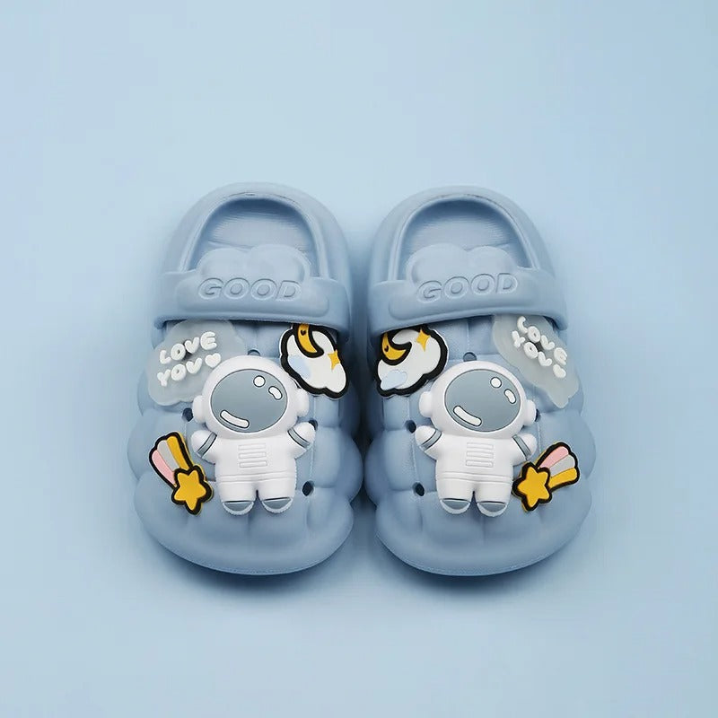 Mini Fashion™ - Motif astronaute ludique - Chaussons pour enfants