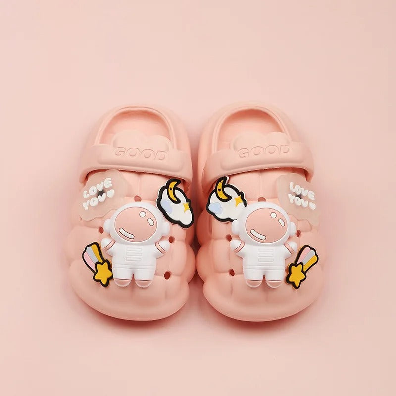 Mini Fashion™ - Motif astronaute ludique - Chaussons pour enfants